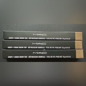 MAC Cosmetics Shape + Shade Brow Tint Bundle x’s 3 📌 Taupe BNIB
